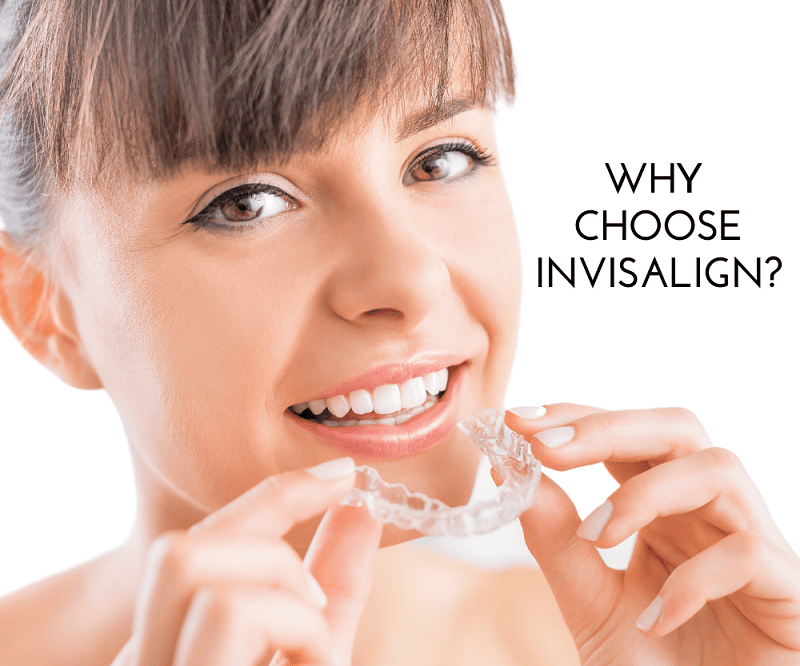 Invisalign smiling