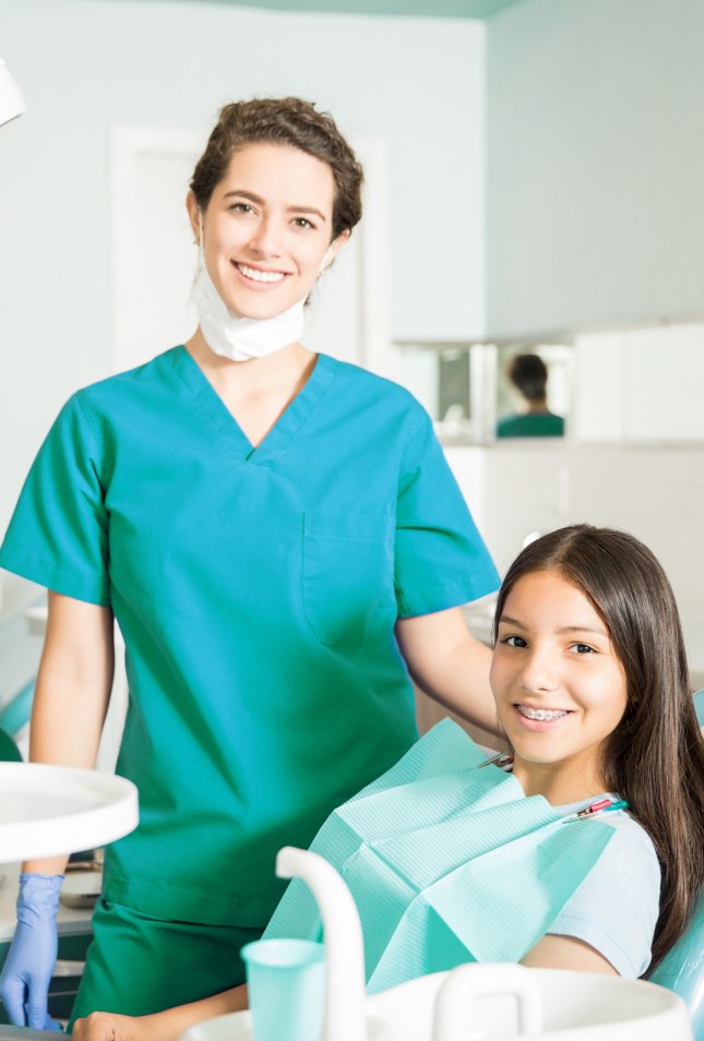 patient ready for the treatment